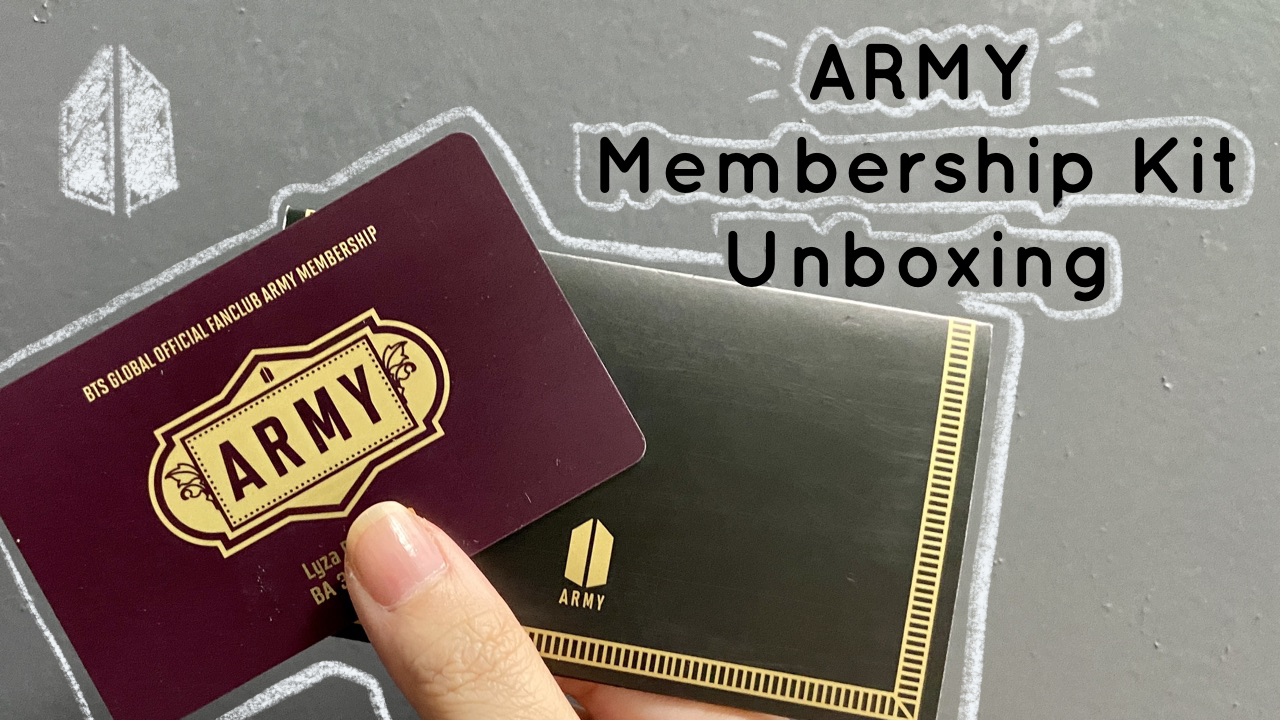 [VLOG] ARMY Membership Kit Unboxing + Paano Ako Naging ARMY