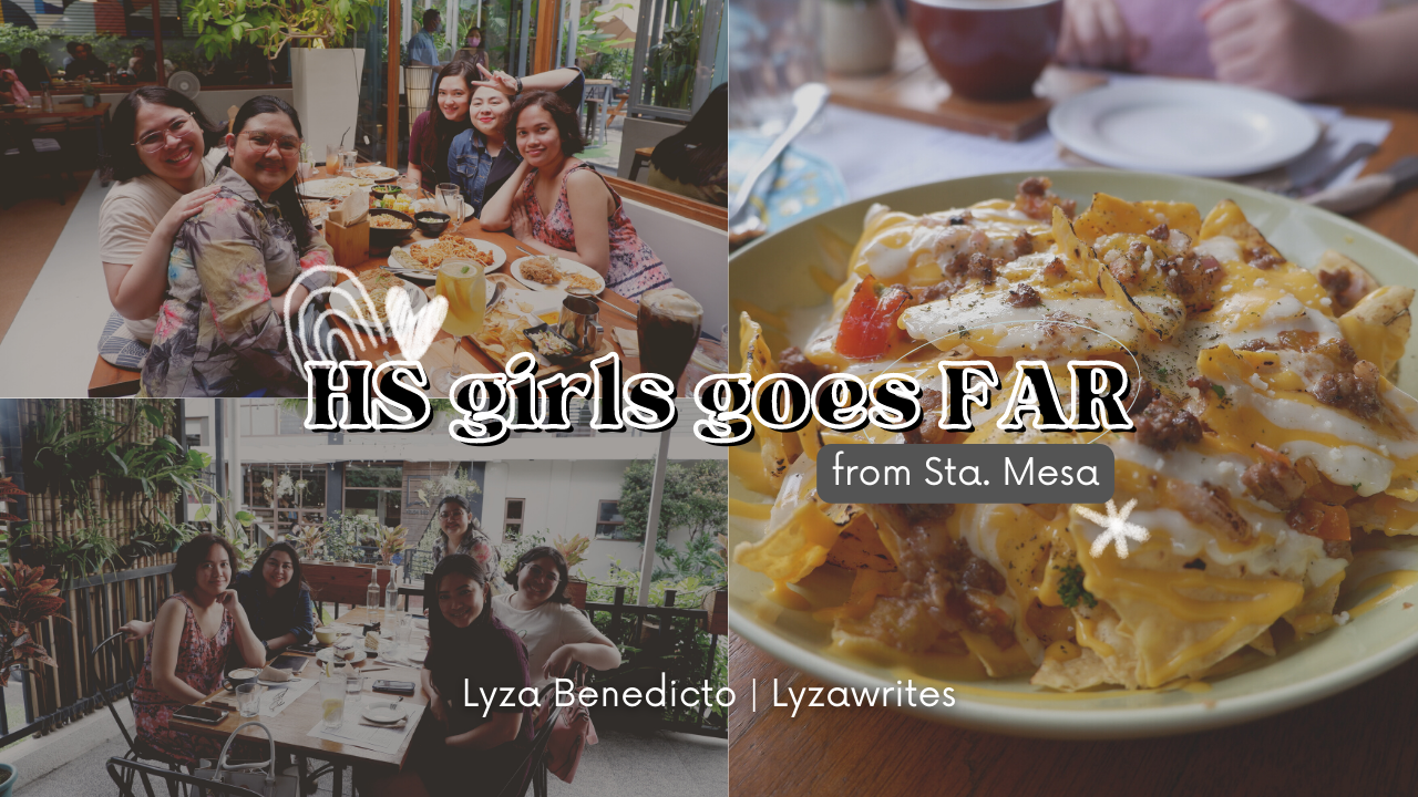 [VLOG] HS Girls goes FAR from Sta. Mesa! | Lyza Benedicto