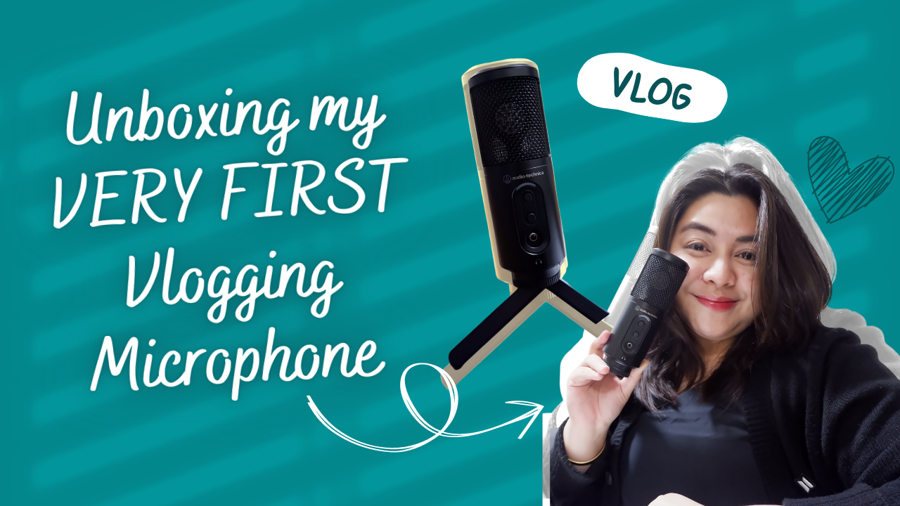 [VLOG] Unboxing my VERY FIRST Vlogging Microphone | Lyza Benedicto
