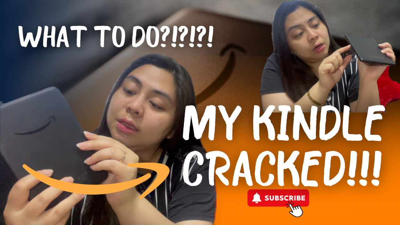 [VLOG] MY KINDLE CRACKED!!!! What to do?!